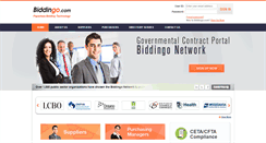 Desktop Screenshot of biddingo.com